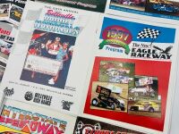 AMERICAN SPEEDWAY: A large group of American speedway event programs together with a softcover book, 'Eldora Speedway: The Most Famous Short Track in America' by Bill Holder [Location: Sydney] - 7