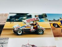 SPEEDWAY: Twelve autographed photos from Australian and American speedway drivers [Location: Sydney] - 4