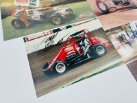 SPEEDWAY: Twelve autographed photos from Australian and American speedway drivers [Location: Sydney] - 12
