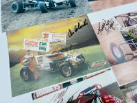 SPEEDWAY: Twelve autographed photos from Australian and American speedway drivers [Location: Sydney] - 13