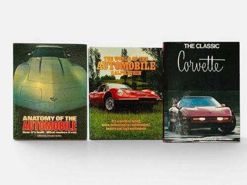 180 · BOOKS: Three hardcover books relating to automobiles [Location: Sydney]