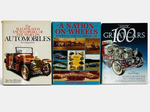 BOOKS: Three publications relating to classic cars [Location: Sydney]