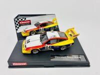 CHEVROLET DEKON MONZA: A 1:32 scale slot car by Carrera of the Chevrolet Dekon Monza driven in the 1978 24 Hours of Le Mans with original display case {location: Sydney] - 2
