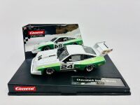 CHEVROLET DEKON MONZA: A 1:32 scale slot car by Carrera of the Chevrolet Dekon Monza driven in the 1977 IMSA series with original display case.