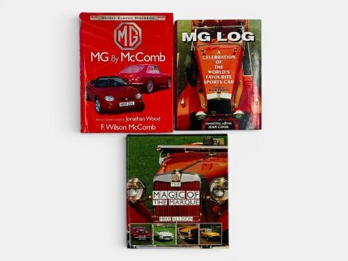 154 · MG: A group of hardcover books relating to MG [Location: Sydney]