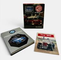 MG: A pair of hardcover books relating to MG [Location: Sydney]