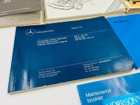 MERCEDES-BENZ: A group of publications on the Mercedes-Benz W116 including a 450 SEL 6.9 Owner's Manual and two aftermarket workshop manuals [Location: Sydney] - 2