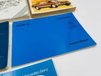 MERCEDES-BENZ: A group of publications on the Mercedes-Benz W116 including a 450 SEL 6.9 Owner's Manual and two aftermarket workshop manuals [Location: Sydney] - 3