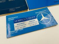 MERCEDES-BENZ: A group of publications on the Mercedes-Benz W116 including a 450 SEL 6.9 Owner's Manual and two aftermarket workshop manuals [Location: Sydney] - 5