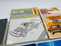 MERCEDES-BENZ: A group of publications on the Mercedes-Benz W116 including a 450 SEL 6.9 Owner's Manual and two aftermarket workshop manuals [Location: Sydney] - 6