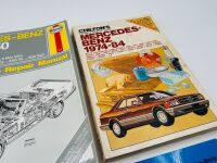 MERCEDES-BENZ: A group of publications on the Mercedes-Benz W116 including a 450 SEL 6.9 Owner's Manual and two aftermarket workshop manuals [Location: Sydney] - 7
