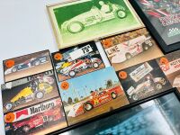 AUSTRALIAN SPEEDWAY: A group of 13 framed and mounted Australian speedway photos and posters [Location: Sydney] - 2