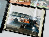 AUSTRALIAN SPEEDWAY: A group of 13 framed and mounted Australian speedway photos and posters [Location: Sydney] - 6
