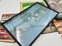 AUSTRALIAN SPEEDWAY: A group of 13 framed and mounted Australian speedway photos and posters [Location: Sydney] - 7