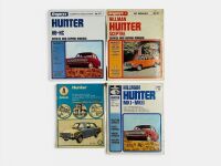WORKSHOP MANUALS: A group of workshop manuals for the Hillman Hunter [Location: Sydney]