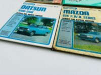 WORKSHOP MANUALS: A group of workshop manuals for Datsun, Mazda, Volvo and Mini [Location: Sydney] - 2