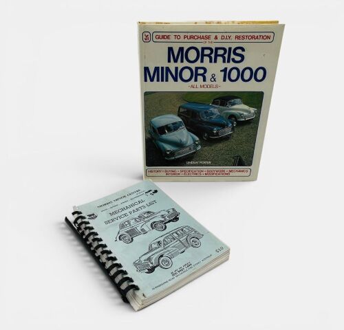 140 · MORRIS: A pair of publications relating to the Morris Minor [Location: Sydney]