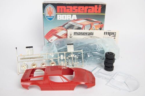 MASERATI: A c1979 MPC 1:24 scale Maserati Bora model kit