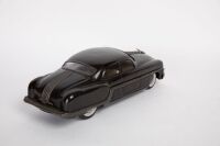 MINISTER DELUXE: A c1950s Minister Deluxe, made by Amar (India) tinplate friction Pontiac Chieftain, 25cm long - 3