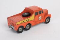 MATCHBOX: A c1962 Matchbox King Size #8 Scammell 6x6 Tractor - 2