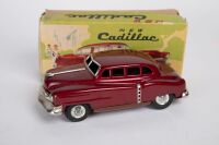 SSS: A c1950s-1960s SSS (Japan) tinplate friction New Cadillac, 16cm long - 2