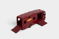 DINKY: A c1953 Dinky Toys (Meccano Ltd) Maudslay Marathon Horse Box horse transport vehicle, model No.581, in original box - 5