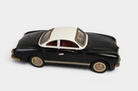 NEW TOY: A c1970s New Toy (China) tinplate friction Volkswagen Karmann Ghia toy, 25cm long