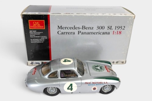 MERCEDES: A highly detailed CMC 1:18 scale 1952 Mercedes-Benz W154 300 SL Carrera Panamericana (M-023) in original box