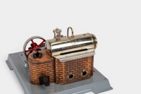 WILESCO: A Wilesco (Germany) D-10 steam engine model in original timber box - 2