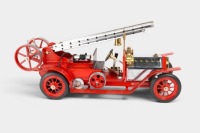 MAMOD: A Mamod pressed steel Fire Engine FE1 model in box, approx 46cm long, with functional engine - 4