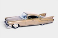 BANDAI: A c1950s Bandai (Japan) tinplate friction Cadillac sedan, 28cm long - 2