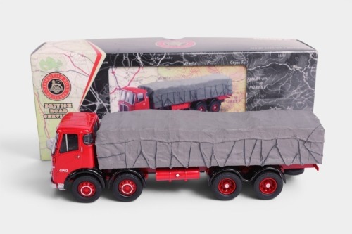 CORGI: A Corgi 1:50 scale AEC MKV 8 wheel platform lorry (#26402) in box