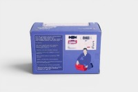 VOLKSWAGEN: A Welly Die Casting 1:38 scale Volkswagen Kombi bus model kit in box - 2