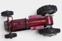 TRACTOR: A metal tractor model, 27cm long - 3