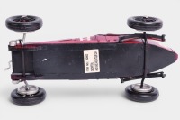 RACING CAR: A metal hand made 1920s style Alfa Romeo looking racing car model (RD002), 30cm long - 3