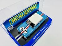 FORD CORTINA: A 1:32 scale slot car by Scalextric of the Ford Cortina GT MK1 driven by Ian and Leo Geoghegan in the 1964 Bathurst 500, complete with original display case [Location: Sydney] - 3
