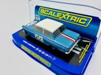 FORD CORTINA: A 1:32 scale slot car by Scalextric of the Ford Cortina GT MK1 driven by Ian and Leo Geoghegan in the 1964 Bathurst 500, complete with original display case [Location: Sydney] - 4