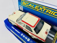 FORD ESCORT: A 1:32 scale slot car by Scalextric of the Ford Escort Mk 1 with original display case [Location: Sydney] - 5