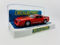 CHEVROLET CAMARO: A 1:32 scale slot car by Scalextric of the Chevrolet Camaro IROC-Z with original display case [Location: Sydney] - 2