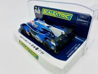 GINETTA: A 1:32 scale slot car by Scalextric of the Ginetta G60-LT-P1 with original display case [Location: Sydney] - 3