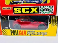 SLOT CARS: Three 1:32 scale slot cars including a Nissan Skyline GTR model kit by Slot.it, a BMW E30 M3 by Matchbox/SCX and a Toyota GT86 by Policar, all in original packaging [Location: Sydney] - 4