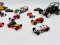 SPEEDWAY: A group of 13 speedway models in various scales [Location: Sydney] - 2