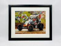 SPEEDWAY: Three framed speedway photos [Location: Sydney] - 2