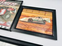 SPEEDWAY: Three framed speedway photos [Location: Sydney] - 3