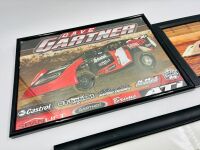 SPEEDWAY: Three framed speedway photos [Location: Sydney] - 4