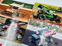 AUTOGRAPHED PHOTOS: A group of 14 autographed speedway photos [Location: Sydney] - 3
