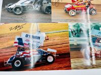 AUTOGRAPHED PHOTOS: A group of 14 autographed speedway photos [Location: Sydney] - 5