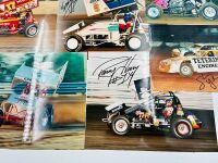 AUTOGRAPHED PHOTOS: A group of 14 autographed speedway photos [Location: Sydney] - 6