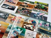 AUTOGRAPHED PHOTOS: A group of 14 autographed speedway photos [Location: Sydney] - 7