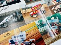 AUTOGRAPHED PHOTOS: A group of 14 autographed speedway photos [Location: Sydney] - 8
